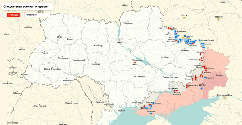Карта Украина