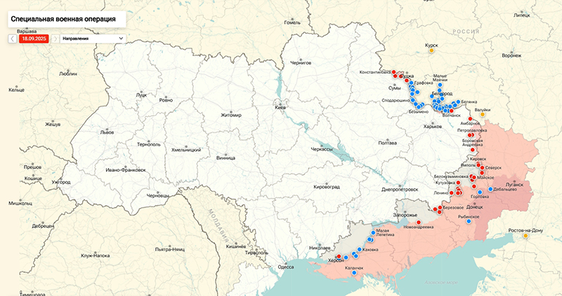Карта Украина