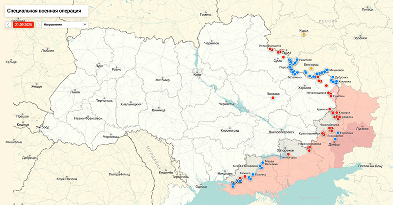 Карта Украина