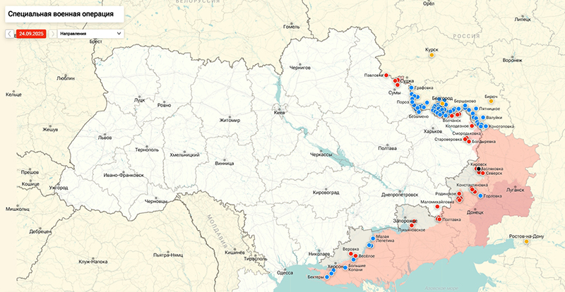 Карта Украина