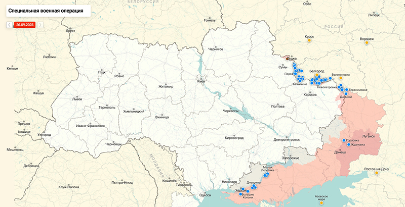 Карта Украина