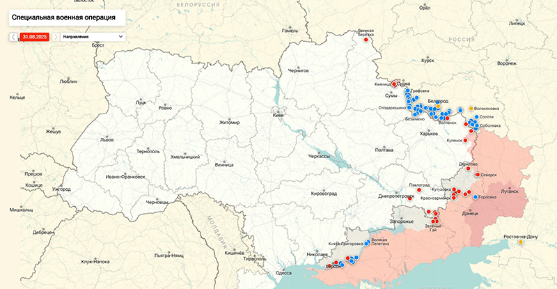 Карта Украина