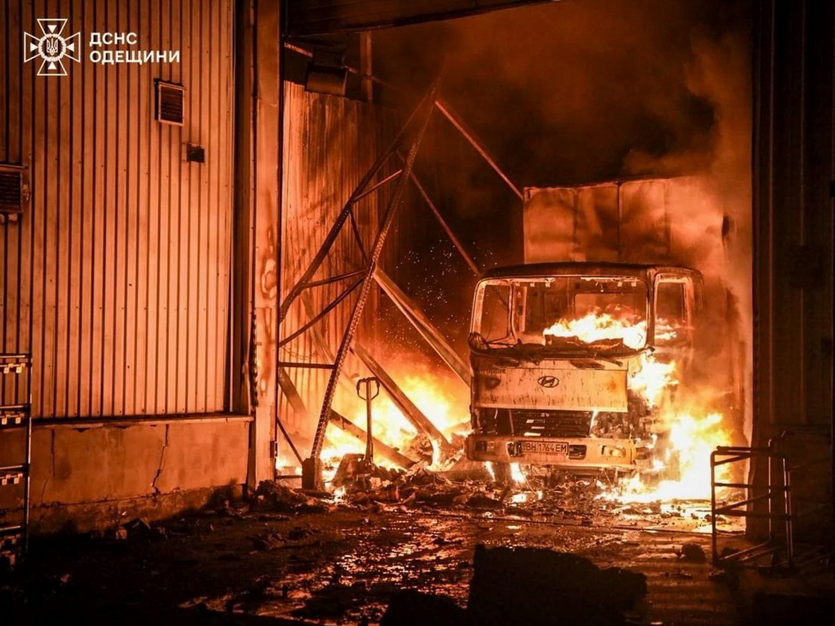 Удар по Одессе