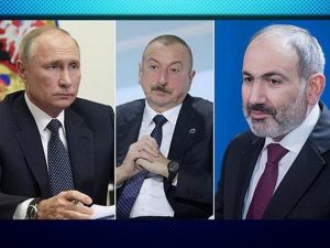 Путин, Алиев и Пашинян