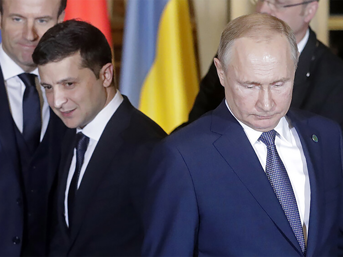 Путин Зеленский