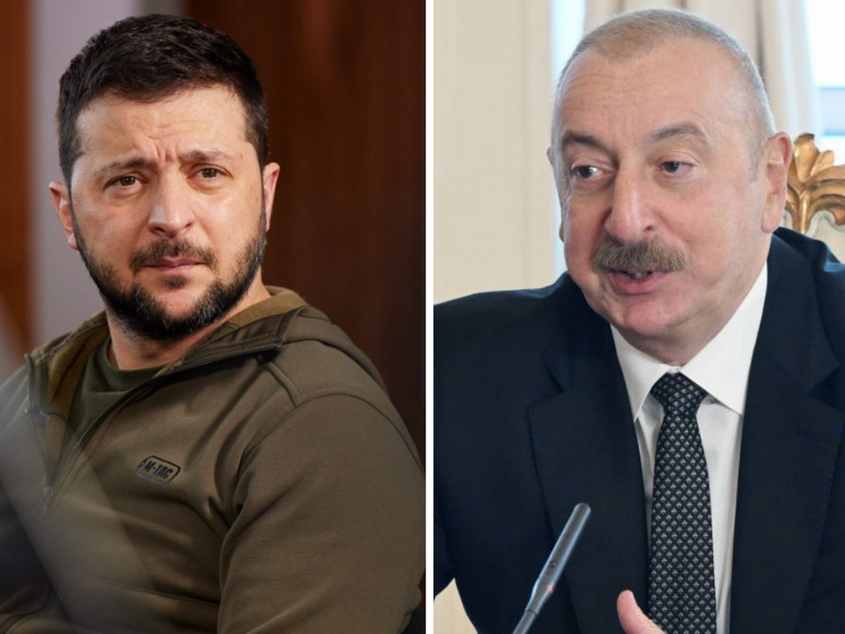 Зеленский и Алиев