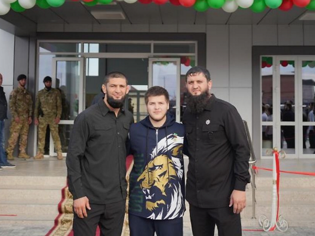 Сын Кадырова Адам открыл в Чечне спорткомплекс имени себя