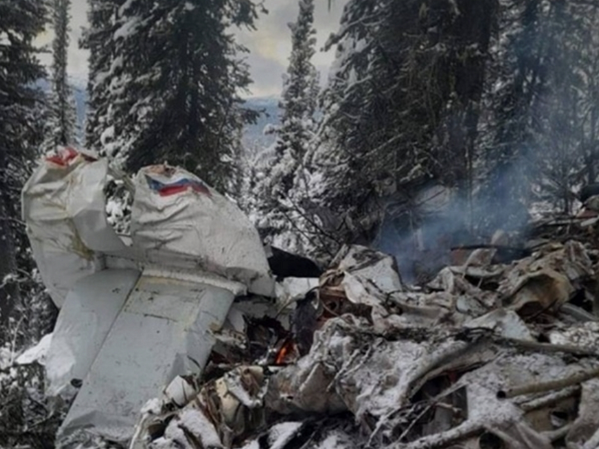 Самолёт Ан-2 в разбился в Красноярском крае