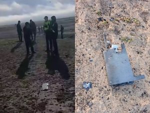 Украинский БПЛА, запущенный в Волгоградскую область, рухнул в Казахстане