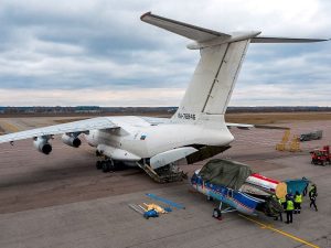 ИЛ-76 в Каракасе