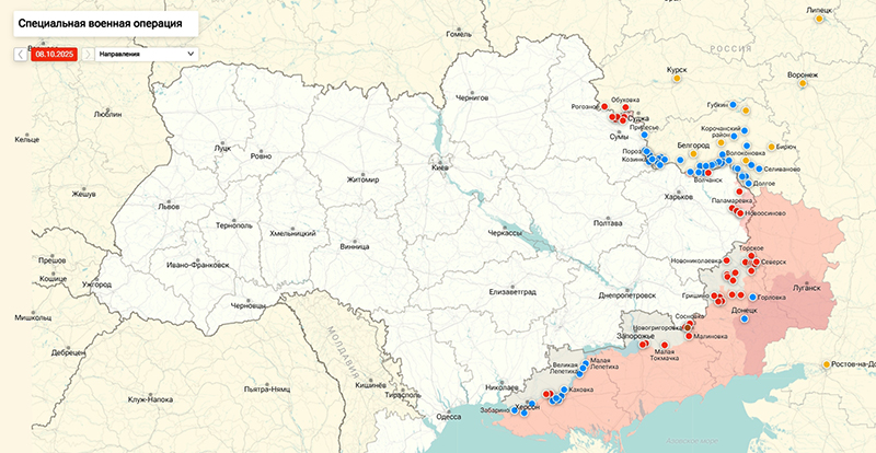 Карта Украина