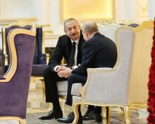 Путин и Алиев