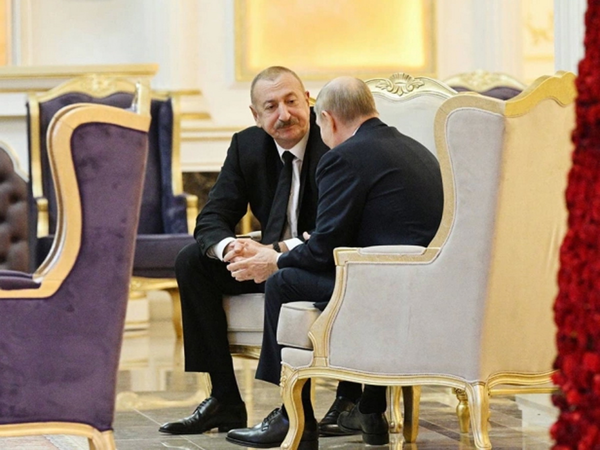 Путин и Алиев
