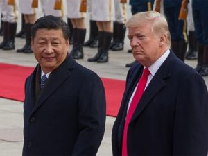 Си Цзиньпин и Дональд Трамп