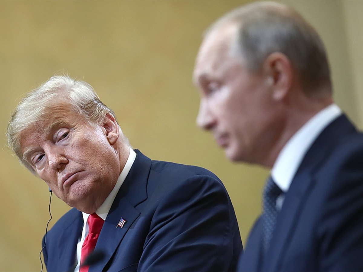 Трамп Путин