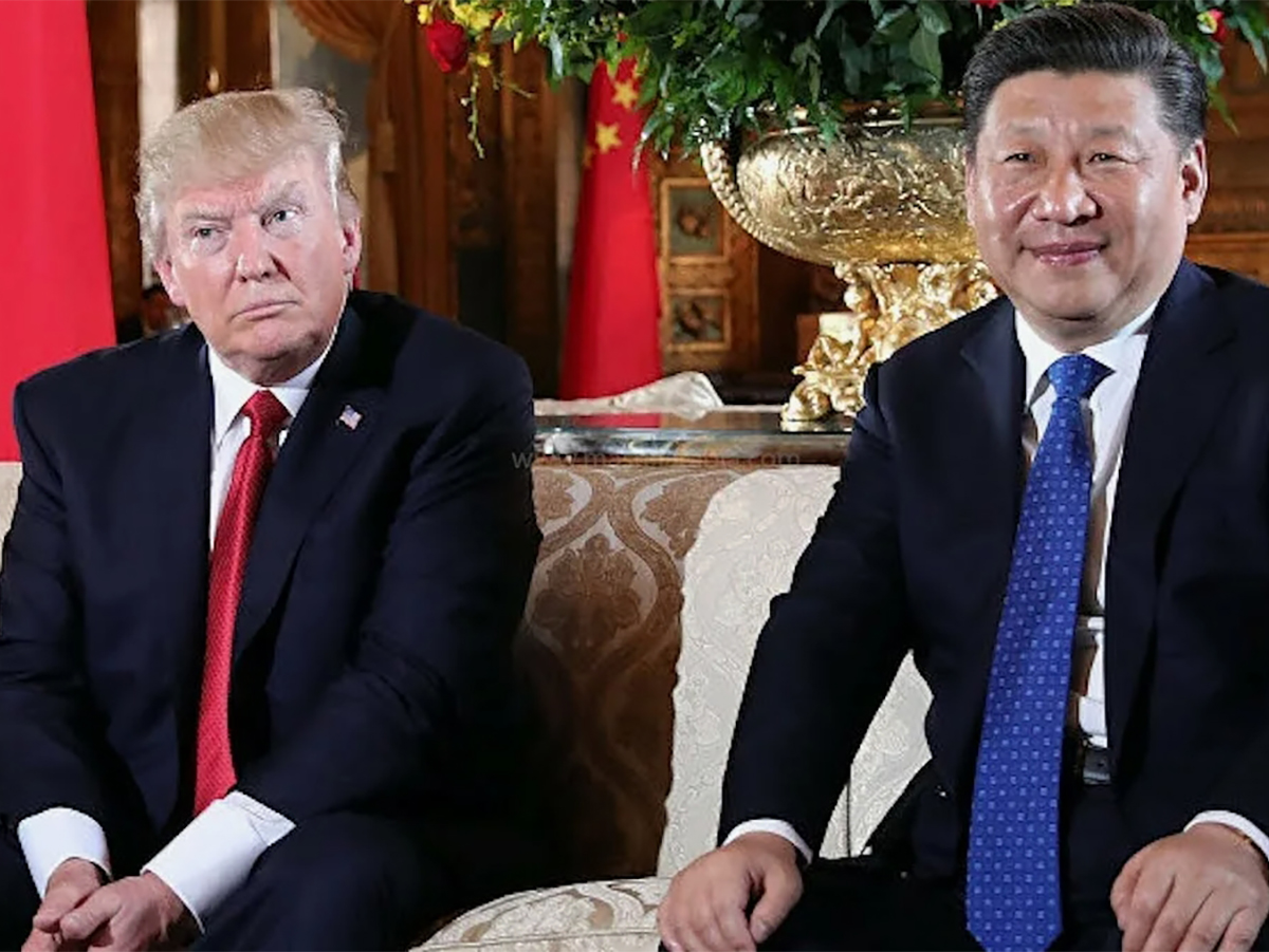 Трамп Си Цзиньпин