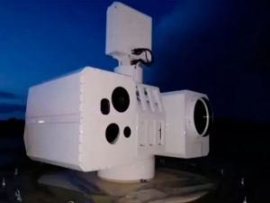 Опубликовано видео уничтожения дронов ВСУ лазерной боевой машиной
