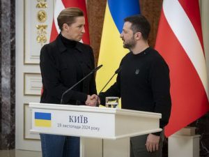 Зеленский с премьером Дании