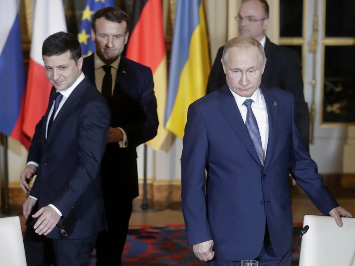 Путин Зеленский