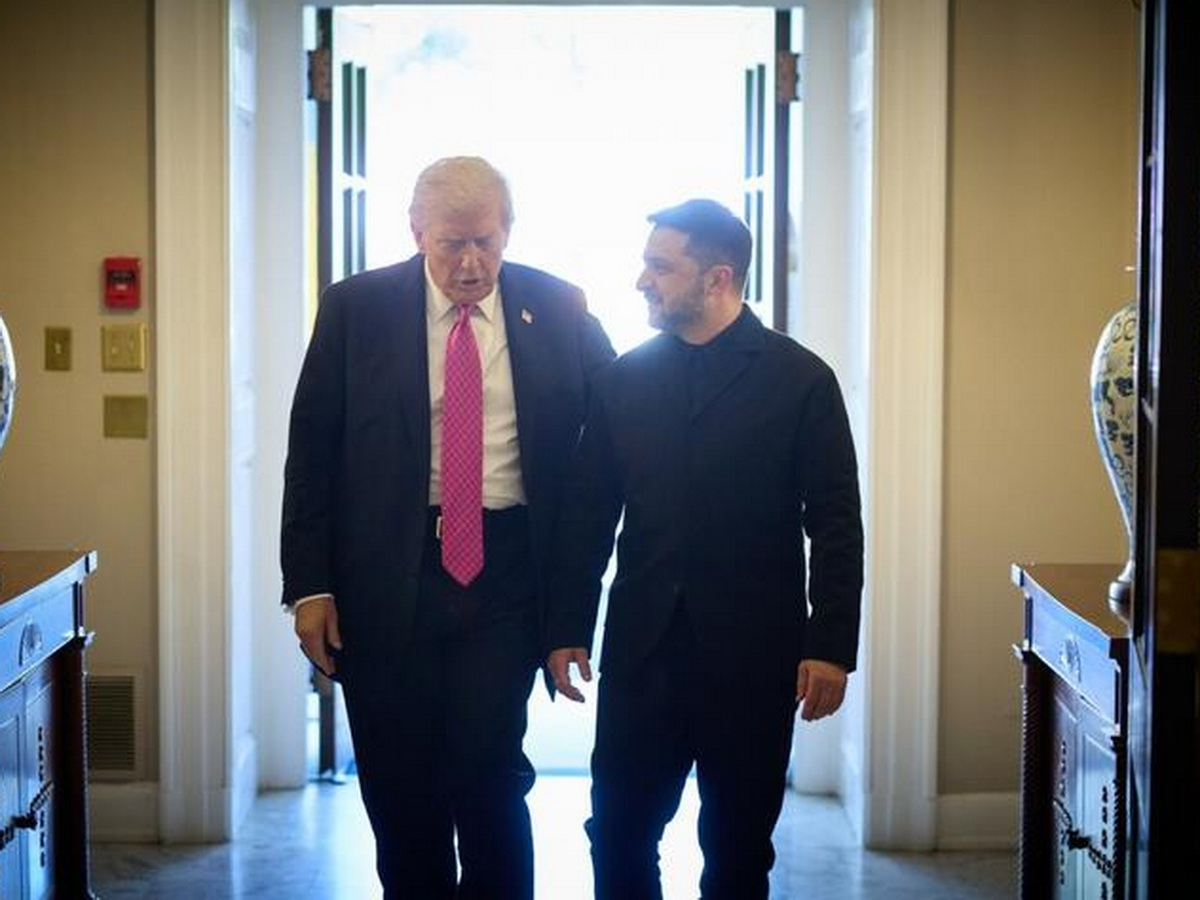 Зеленский и Трамп