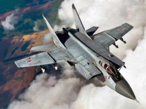 МО: самолёт МиГ-31 потерпел крушение при заходе на посадку под Липецком