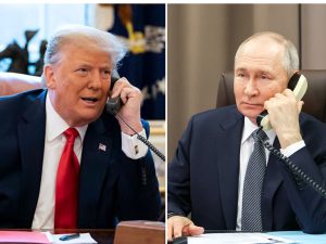 Путин и Трамп разговор