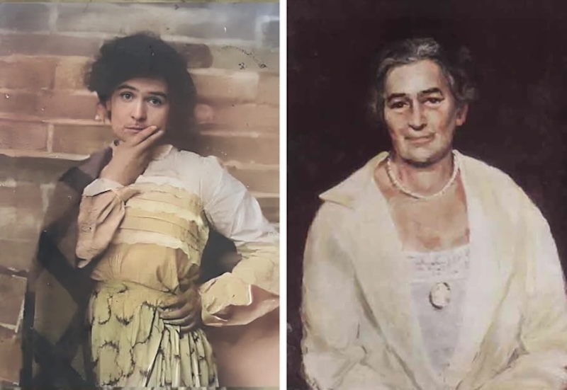 Как в разные годы выглядели женщины, о внешности которых мы привыкли судить по паре портретов