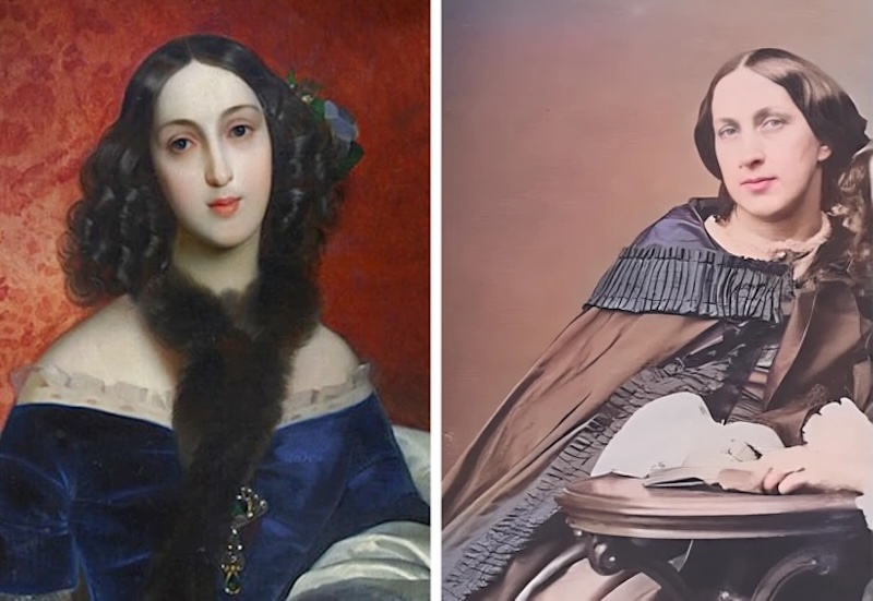 Как в разные годы выглядели женщины, о внешности которых мы привыкли судить по паре портретов