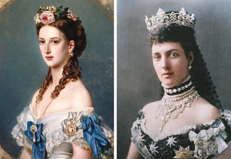 Как в разные годы выглядели женщины, о внешности которых мы привыкли судить по паре портретов