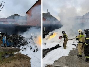 Жертвами крушения вертолета Дагестане стали 4 человека