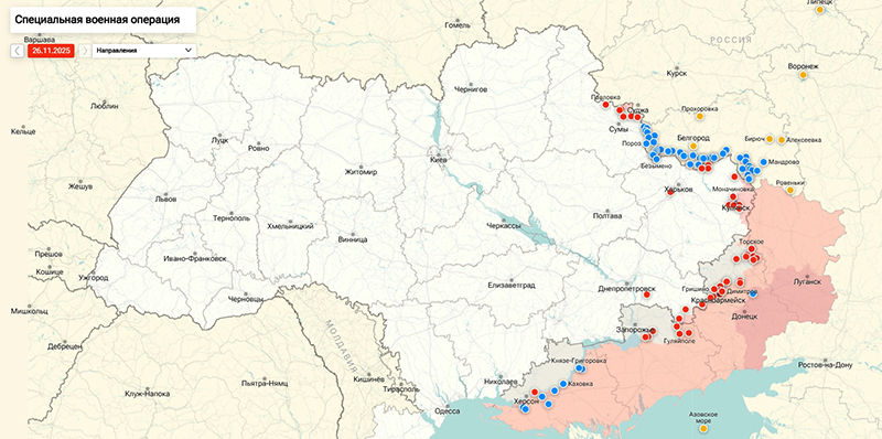 Карта Украина