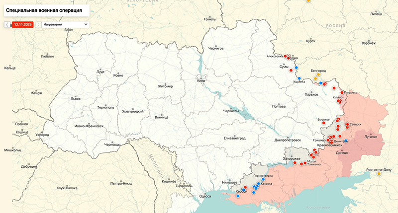 Карта Украина