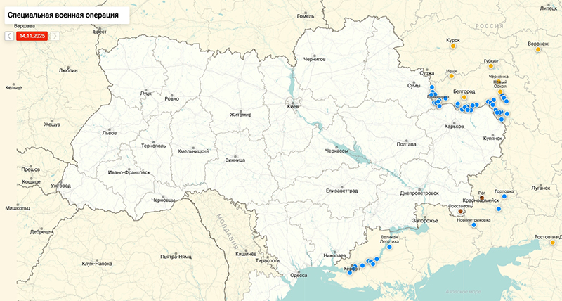 Карта Украина