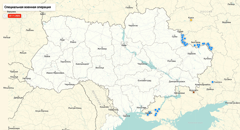 Карта Украина