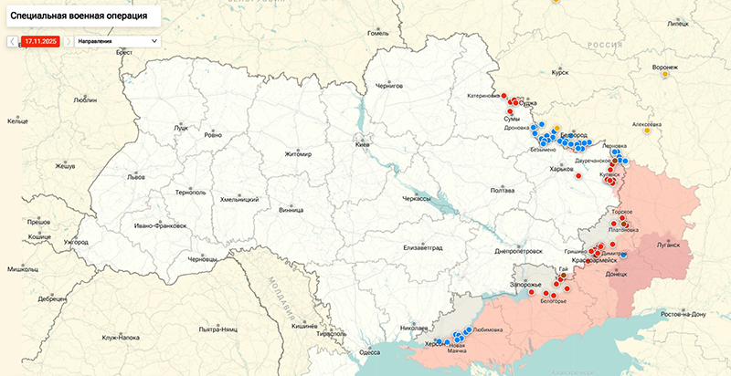 Карта Украина