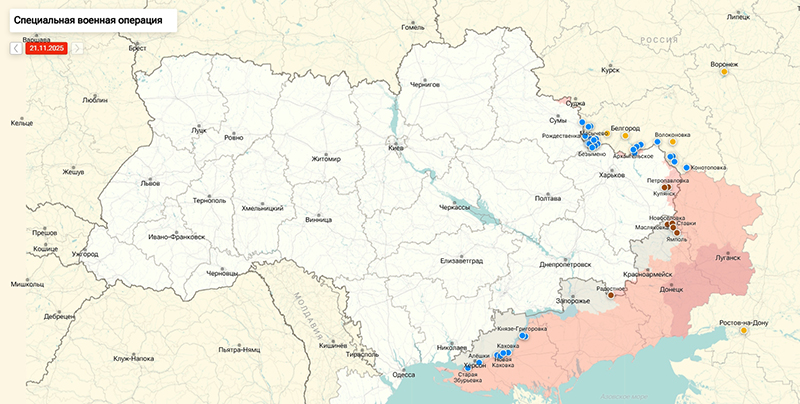 Карта Украина