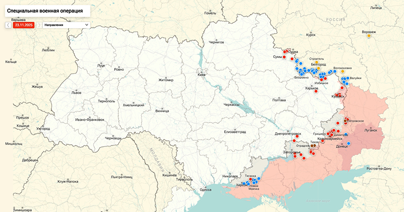 Карта Украина