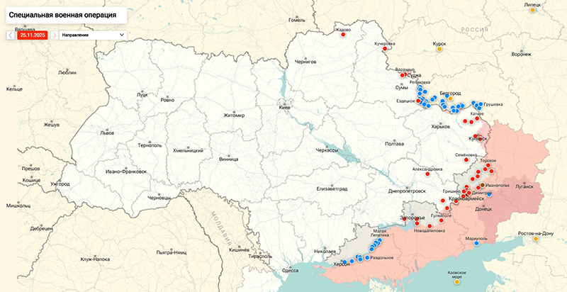 Карта Украина