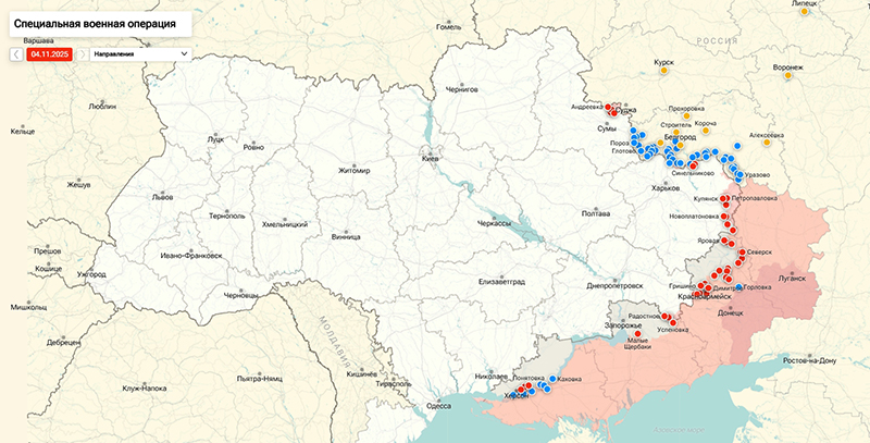 Карта Украина