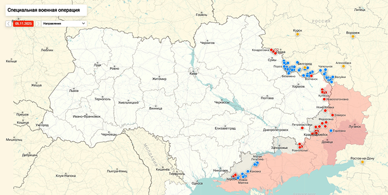 Карта Украина