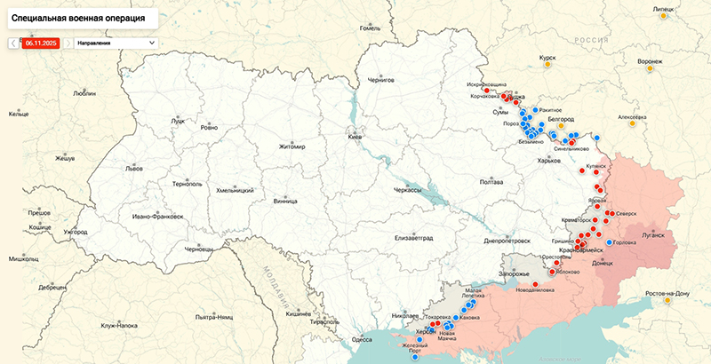 Карта Украина