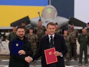 Макрон и Зеленский