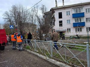 Под Тулой обрушился дом