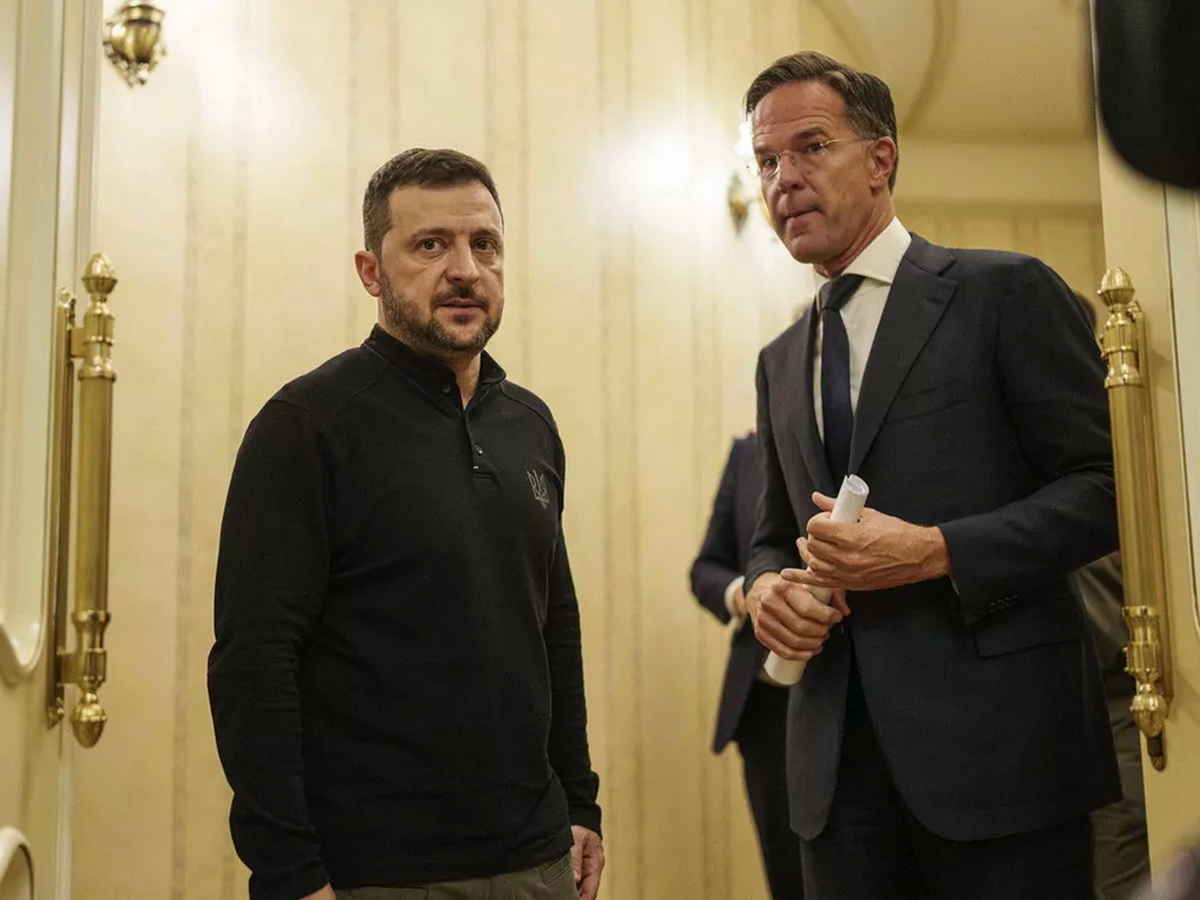 Зеленский и Рютте