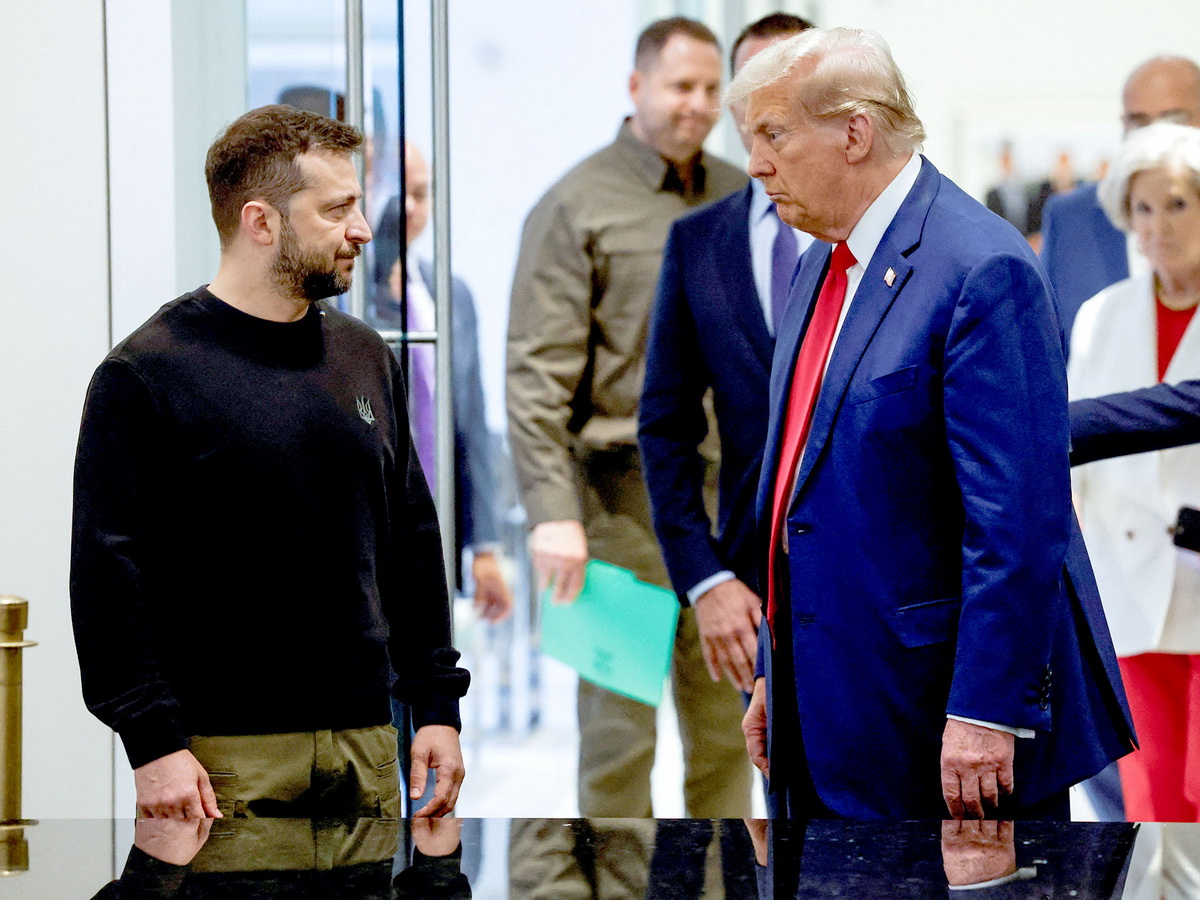 Зеленский и Трамп