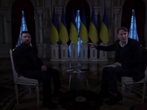 Зеленский без света