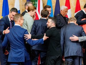 Зеленский и лидеры Европы