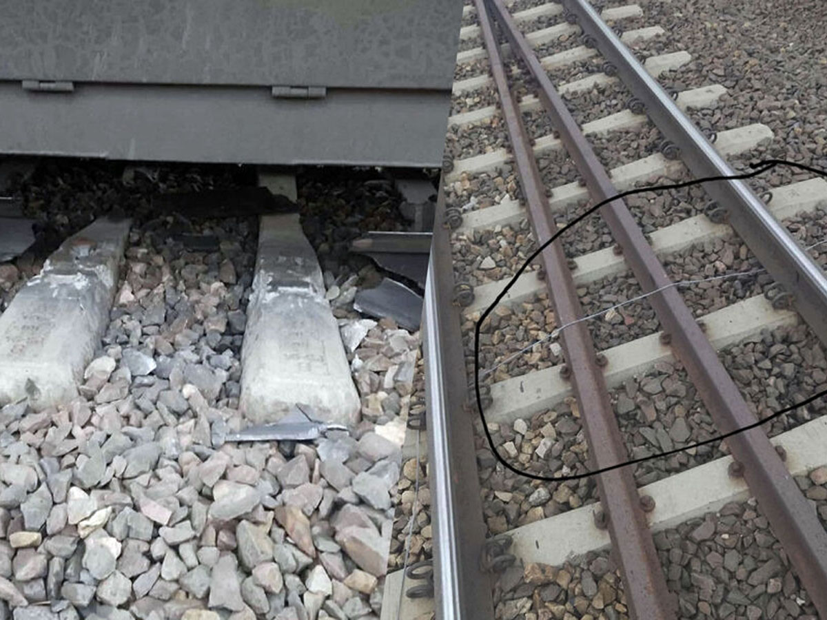 Польша взрыв на железной дороге