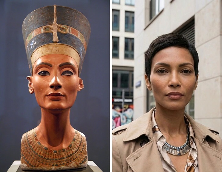 Как выглядели бы исторические личности, если бы они жили в 2025 году по версии нейросети