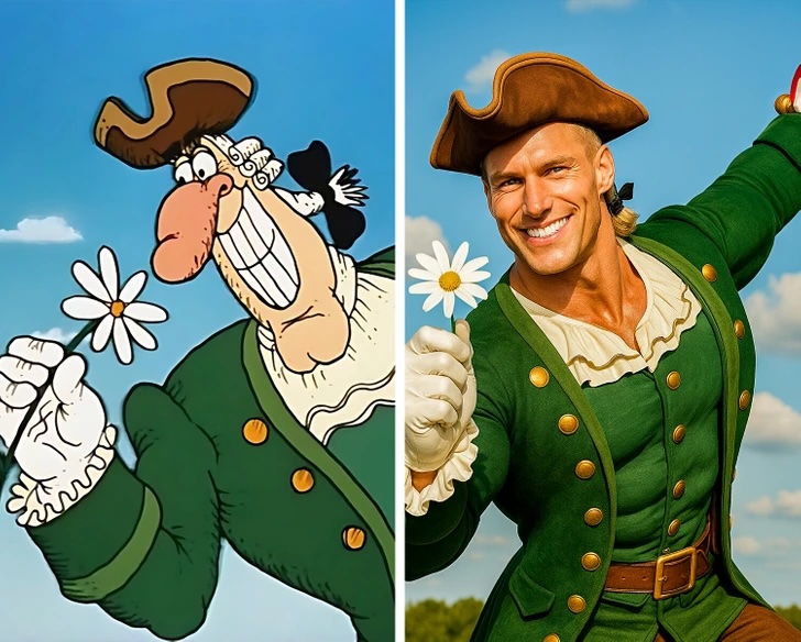 Нейросеть оживила 30 героев наших любимых мульфильмов